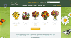 Desktop Screenshot of bloomingdalefloristandgifts.com